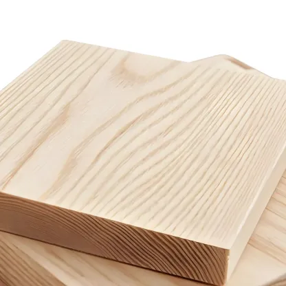 Contemporary Wood 5-Tier Natural Vertical Bookcase Image - 12