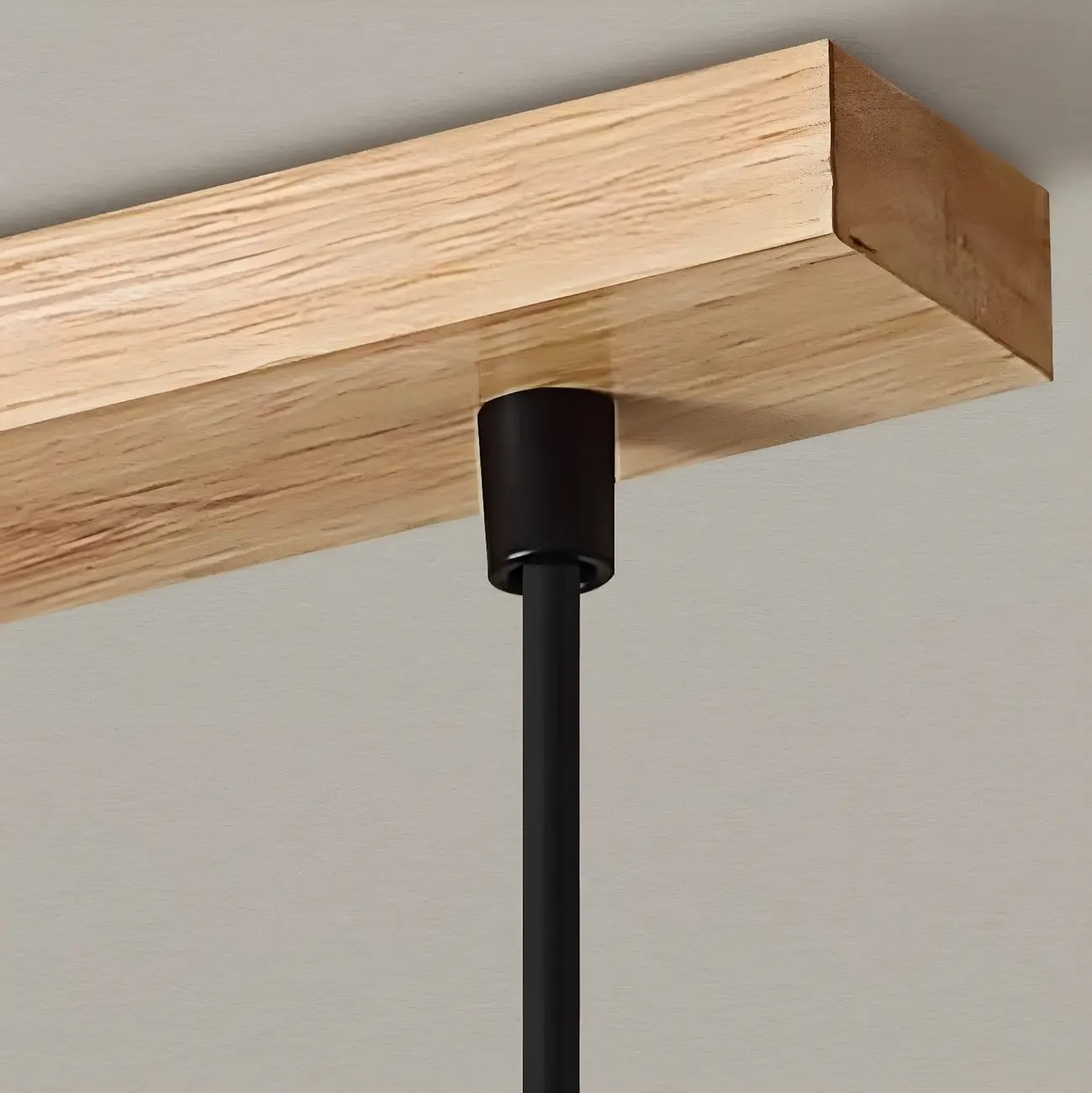 Modern Dome Adjustable Design Multi Lamp Pendant Lights with Wood for Dining Room | homeyfad