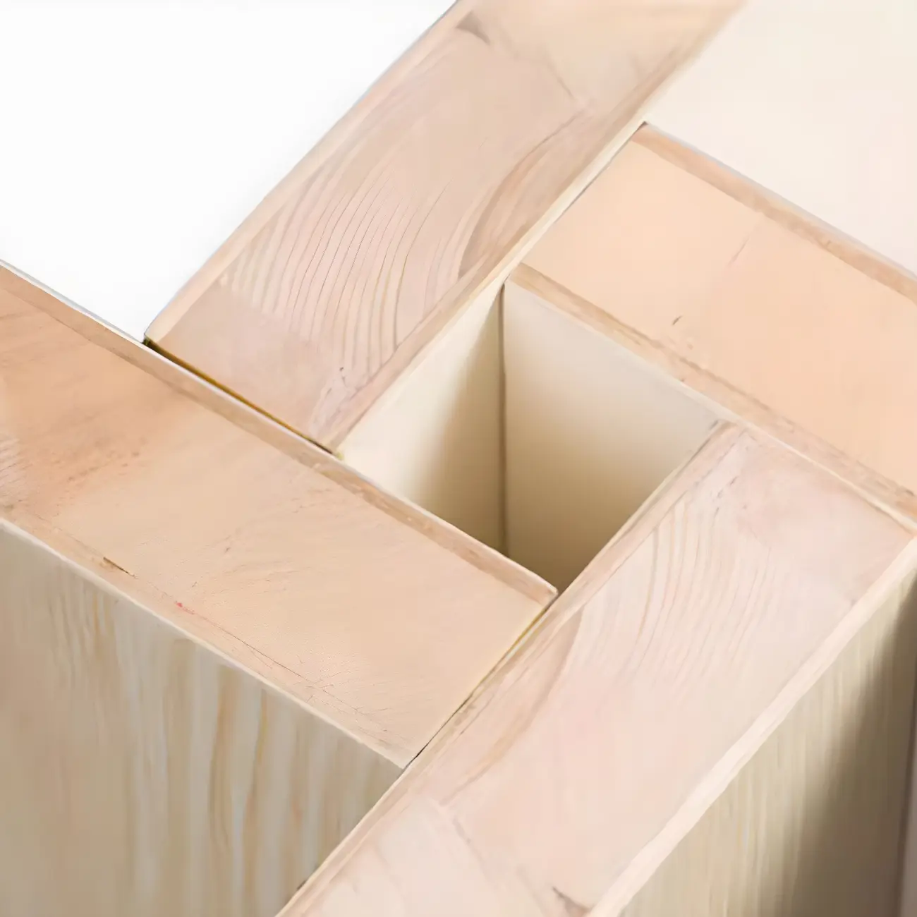 Vertical Wooden Corner Bookcase with Open Shelves Image - 15 | homeyfad