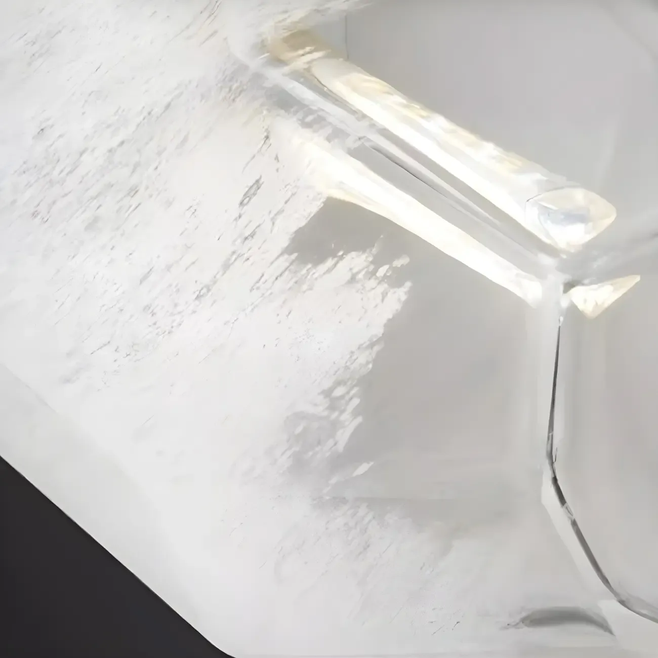 Large Modern Gold Glass Pendant Light for Kitchen Island Image - 11