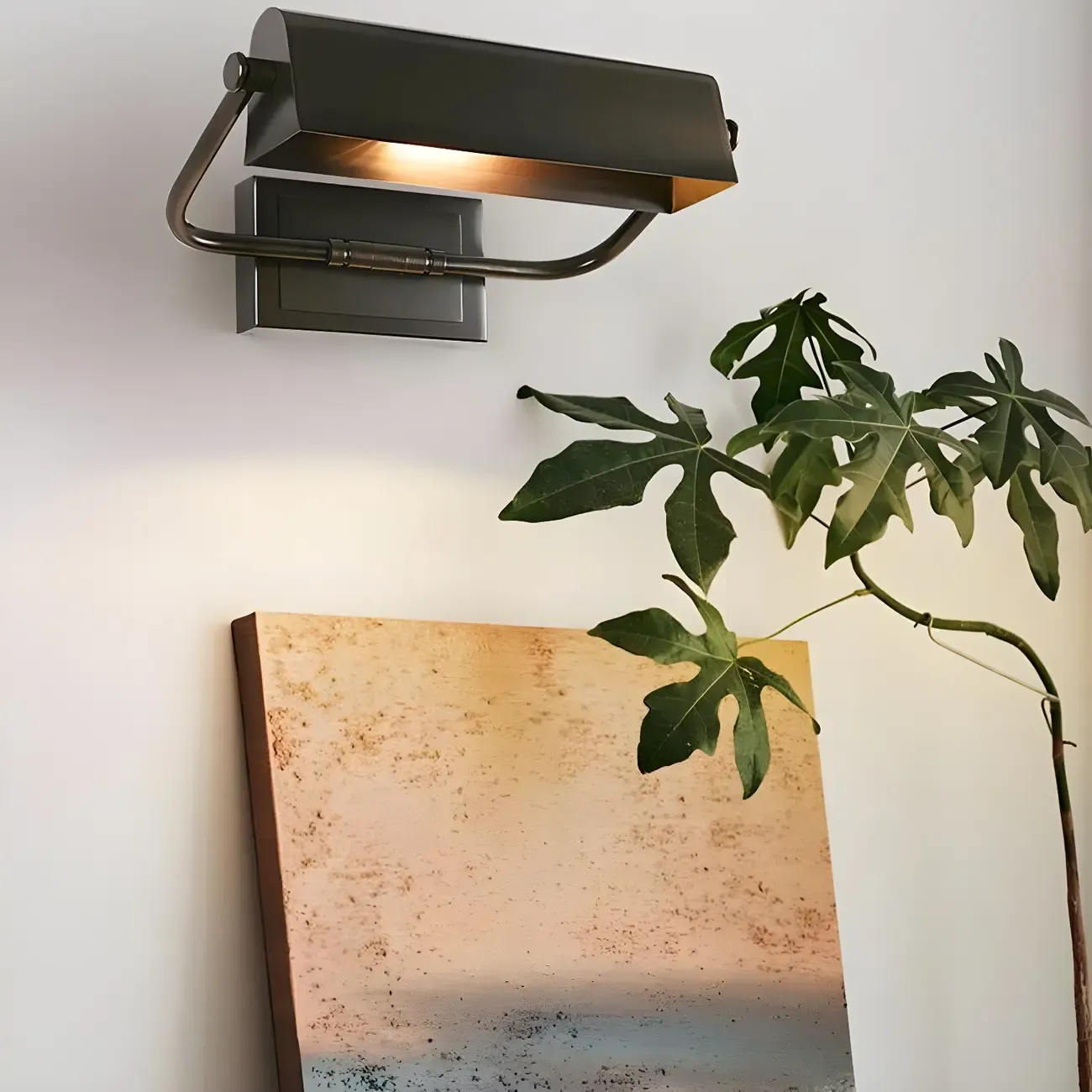 Modern Metal Down Shade Vanity Light for Bathroom