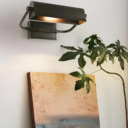 Modern Metal Down Shade Vanity Light for Bathroom