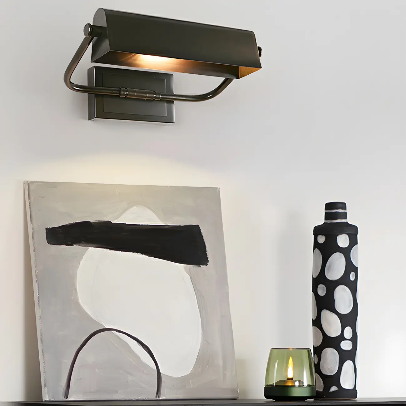 Modern Metal Down Shade Vanity Light for Bathroom | homeyfad