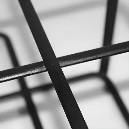 Tabletop Gold Metal Stackable Wine Bottle Rack Image - 4