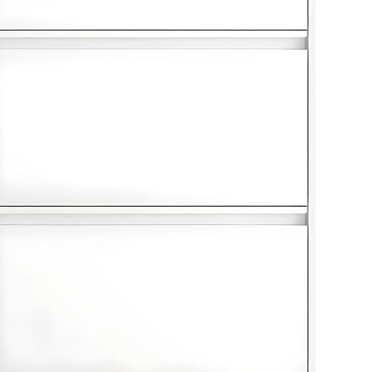 Grey/White Metal Wall Mounted Shoe Storage Cabinet Image - 7 | homeyfad