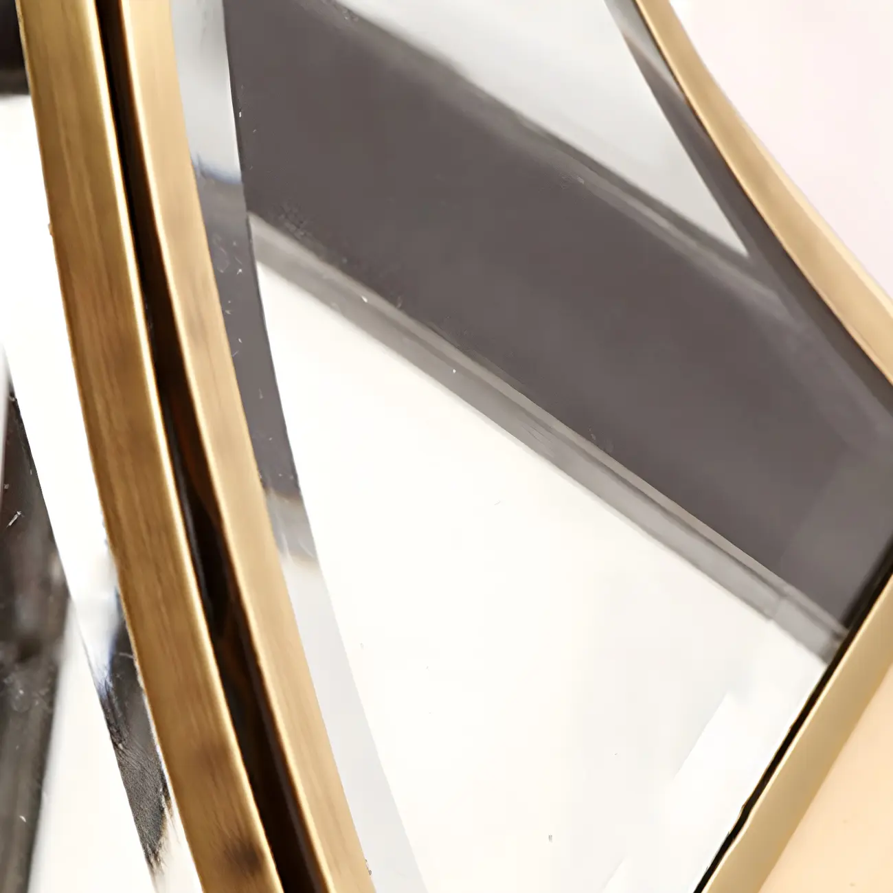 Transparent Gold Glass LED Wall Sconce with Metal Frame | homeyfad