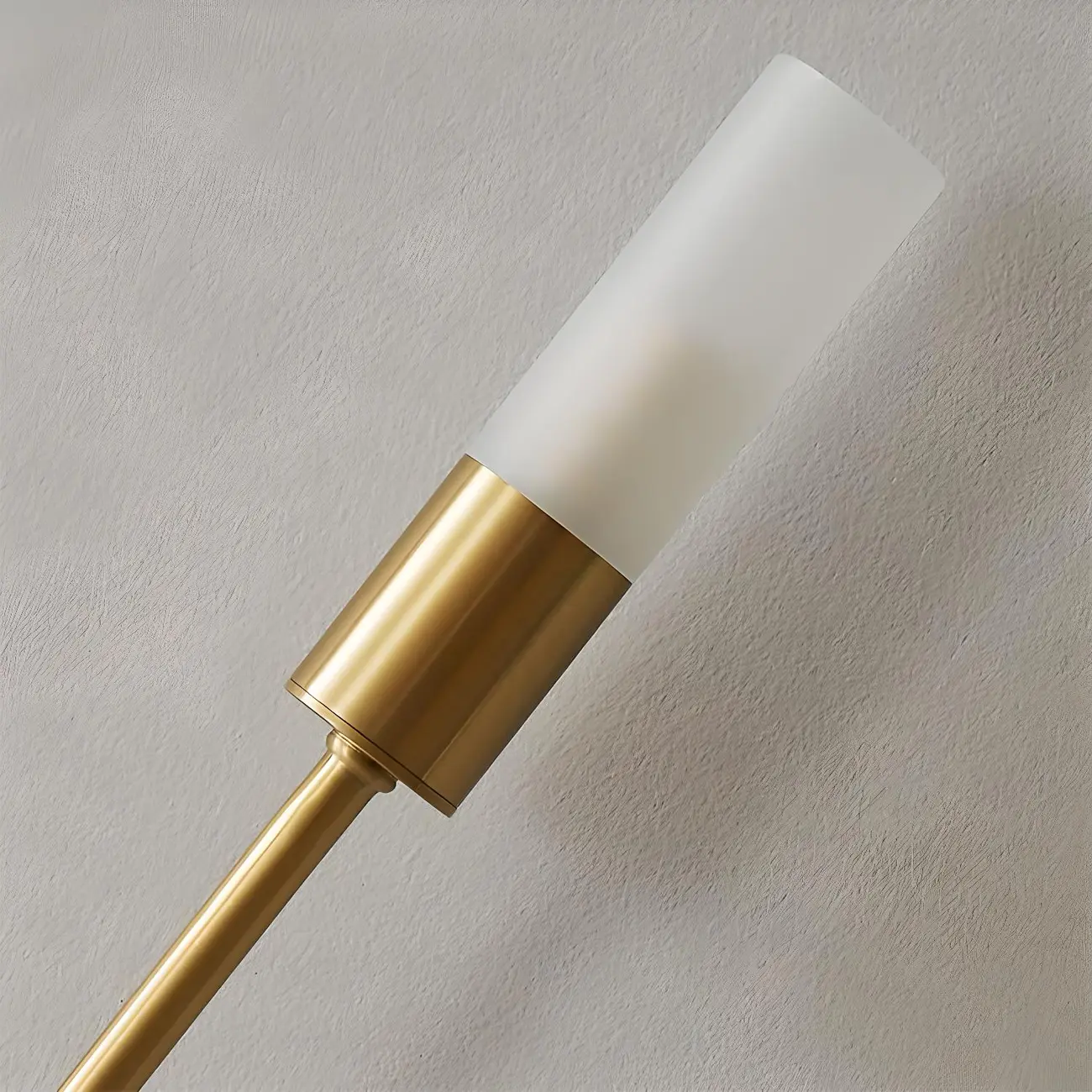 2-Light Modern Cylinder Coppery Wall Sconce for Living Room | homeyfad