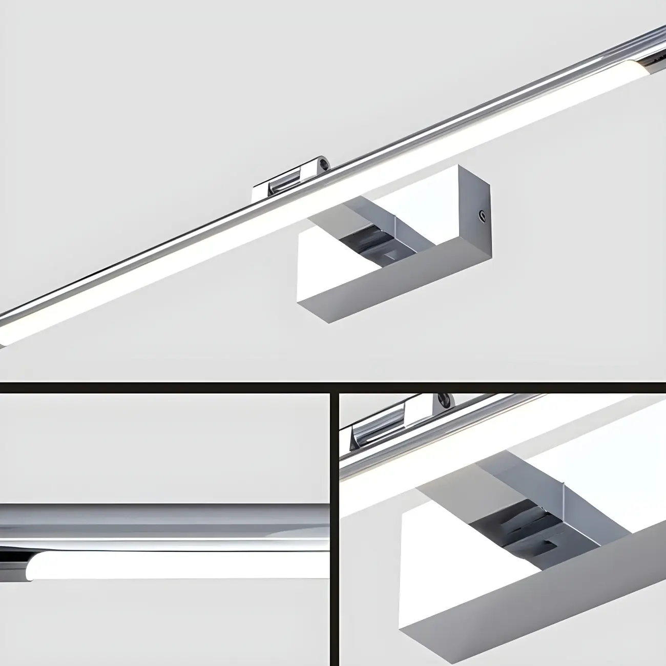 Modern Practicality Metal Vanity Light with LED for Bathroom Image - 13 | homeyfad
