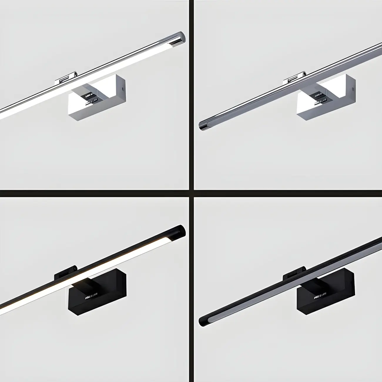 Modern Practicality Metal Vanity Light with LED for Bathroom Image - 14 | homeyfad