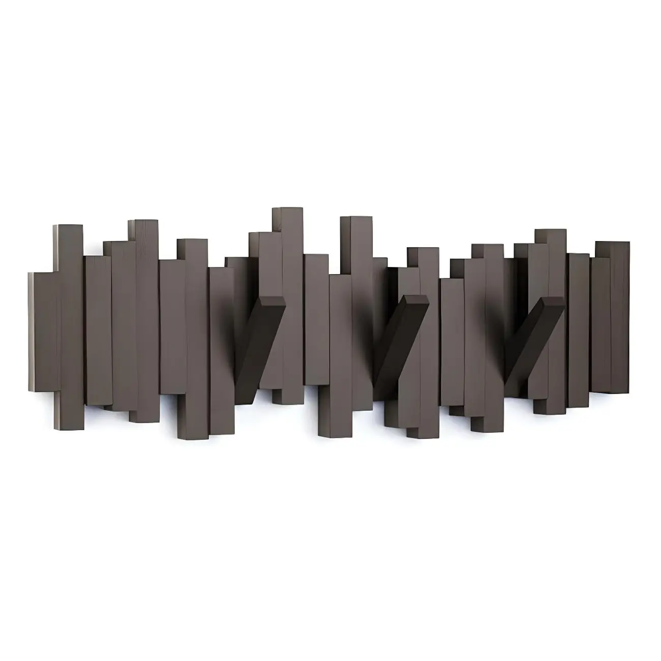 Modern Plastic/Acrylic Wall-Mounted Coat Rack  Image - 7 | homeyfad