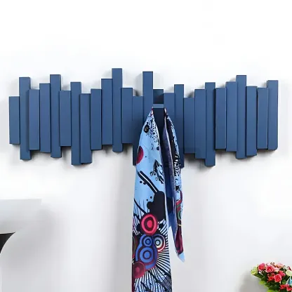 Modern Plastic/Acrylic Wall-Mounted Coat Rack  Image - 10