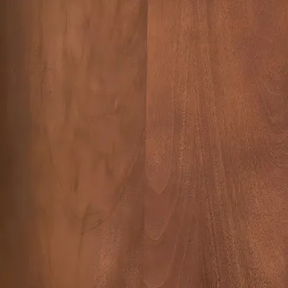 Mid-Century Modern Leggy Brown Wooden Glass Storage Cabinet Image - 14