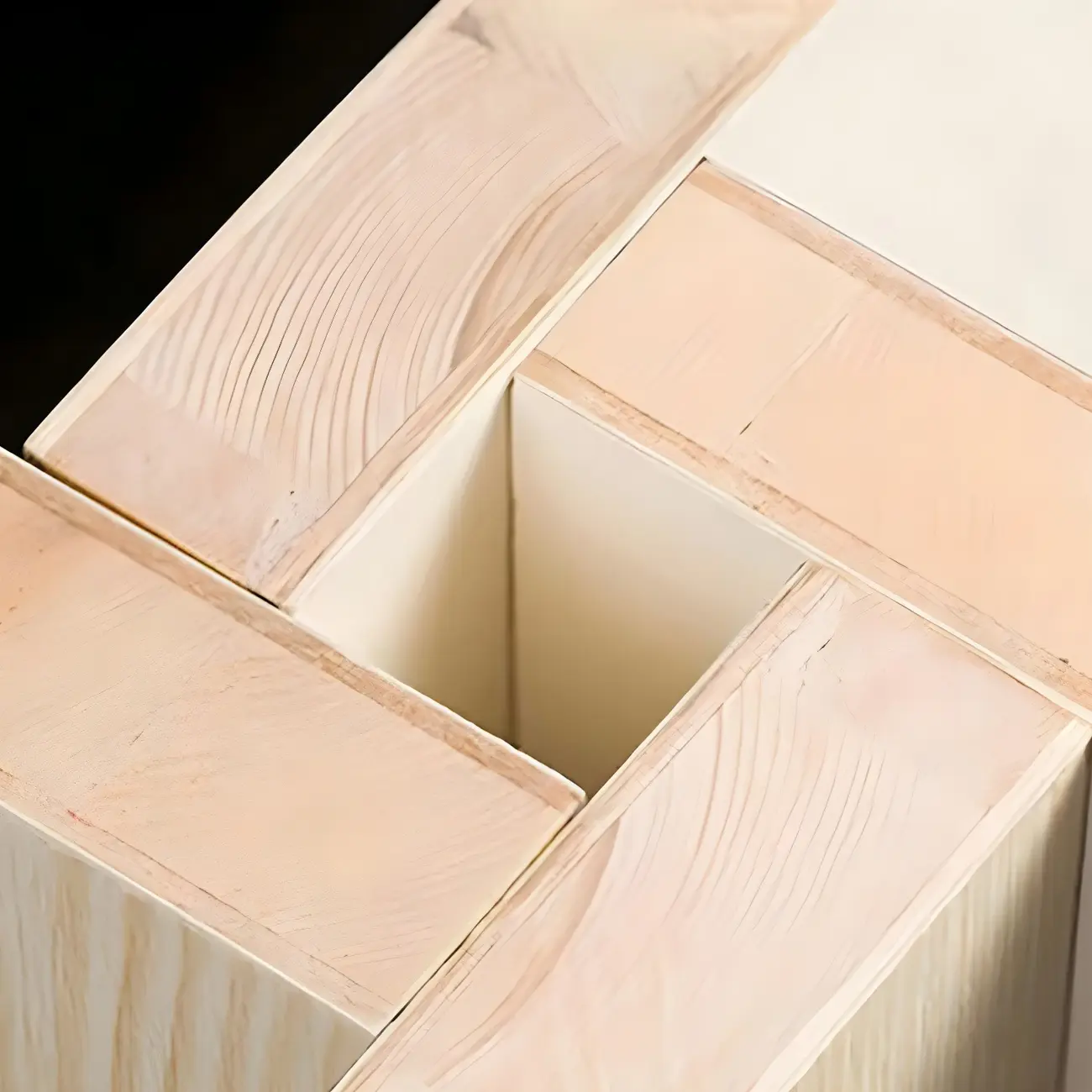 White Wall-Mounted Cube Wood Display Bookcase Image - 10 | homeyfad