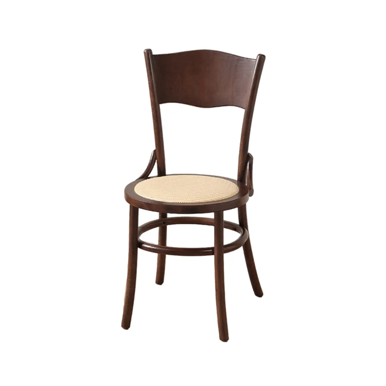 Mid-Century Modern Round Wood Dining Chair Image - 24 | homeyfad