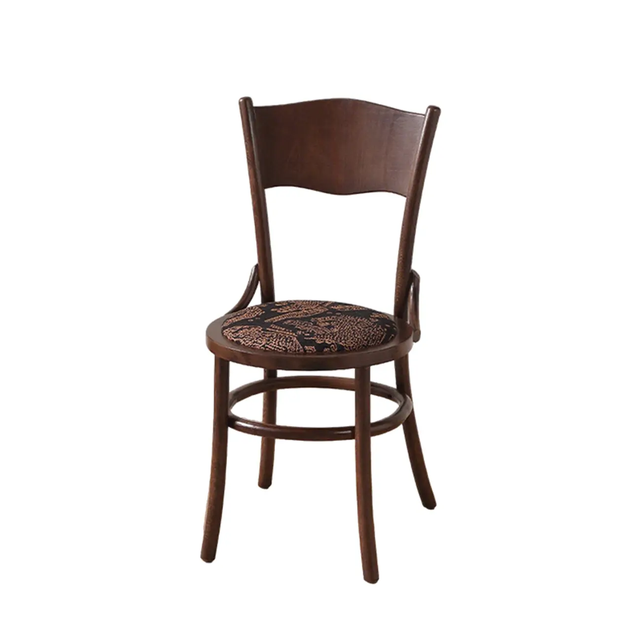 Mid-Century Modern Round Wood Dining Chair Image - 26 | homeyfad