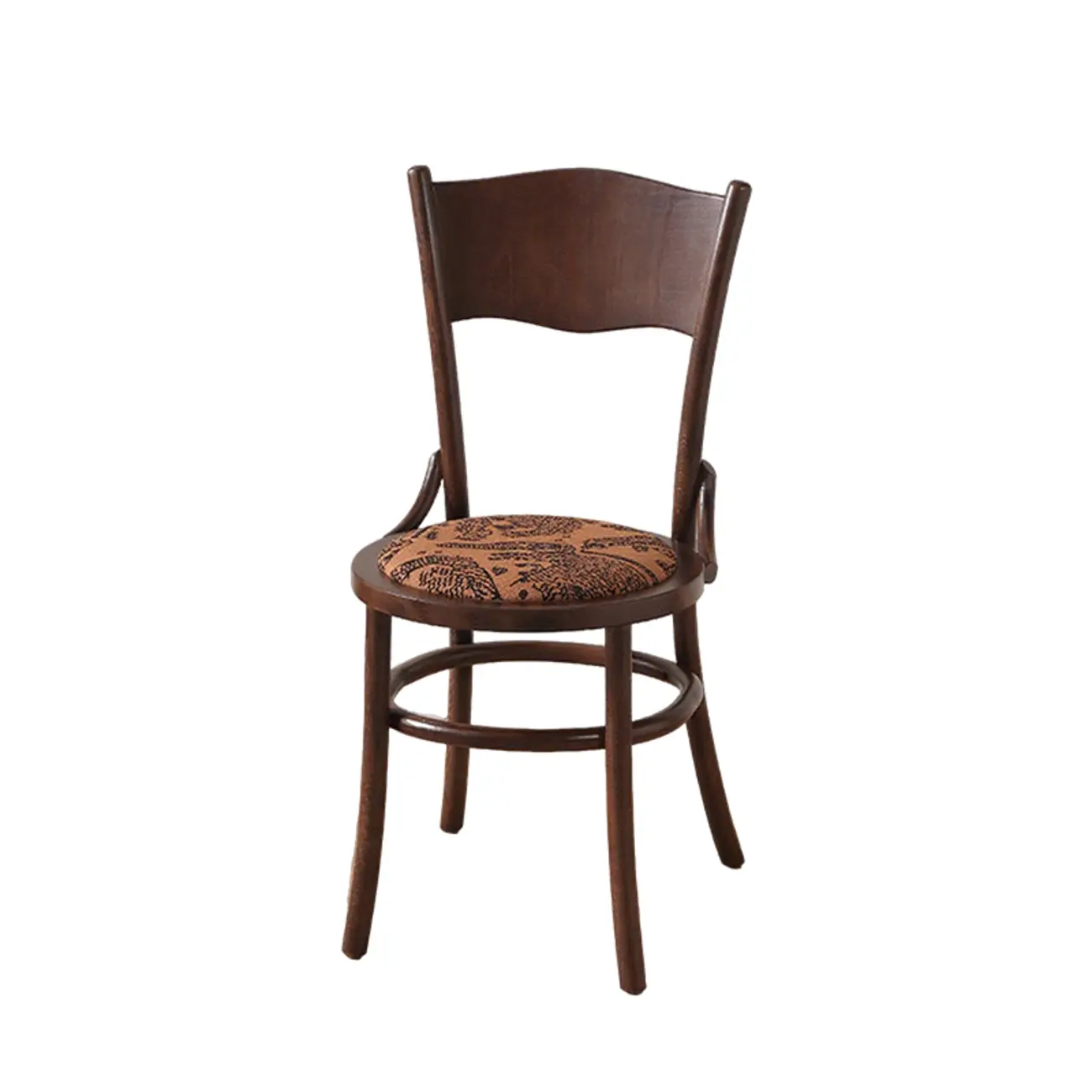 Mid-Century Modern Round Wood Dining Chair Image - 27 | homeyfad