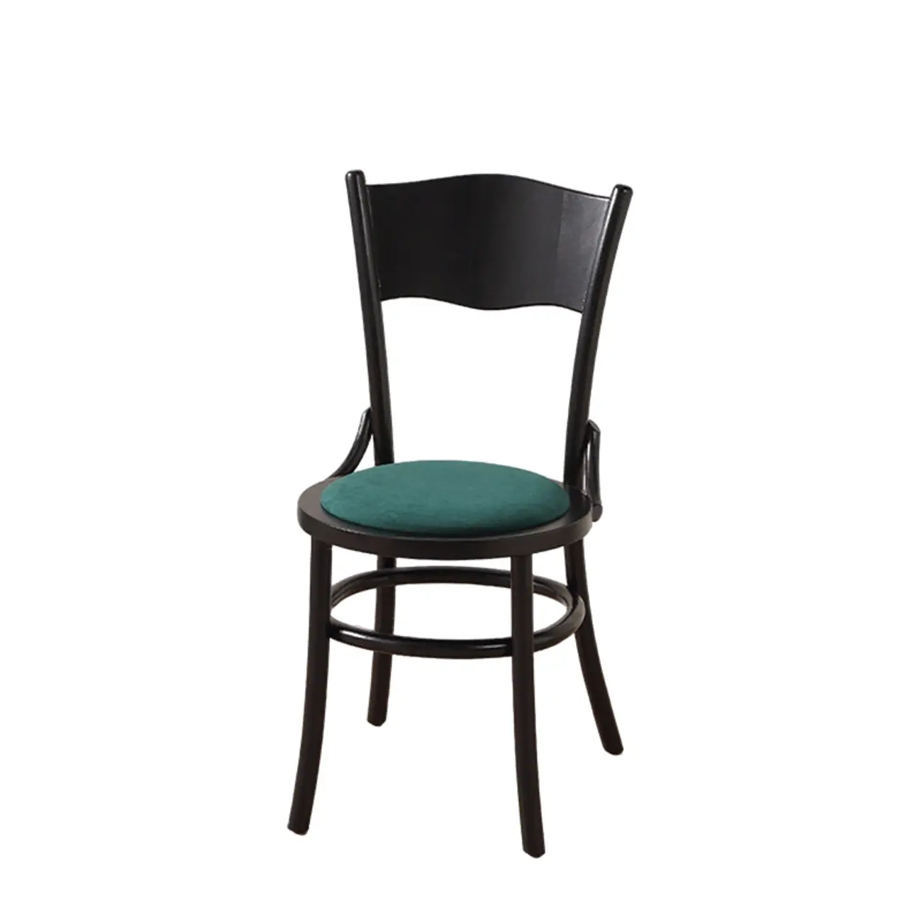 Mid-Century Modern Round Wood Dining Chair Image - 28 | homeyfad