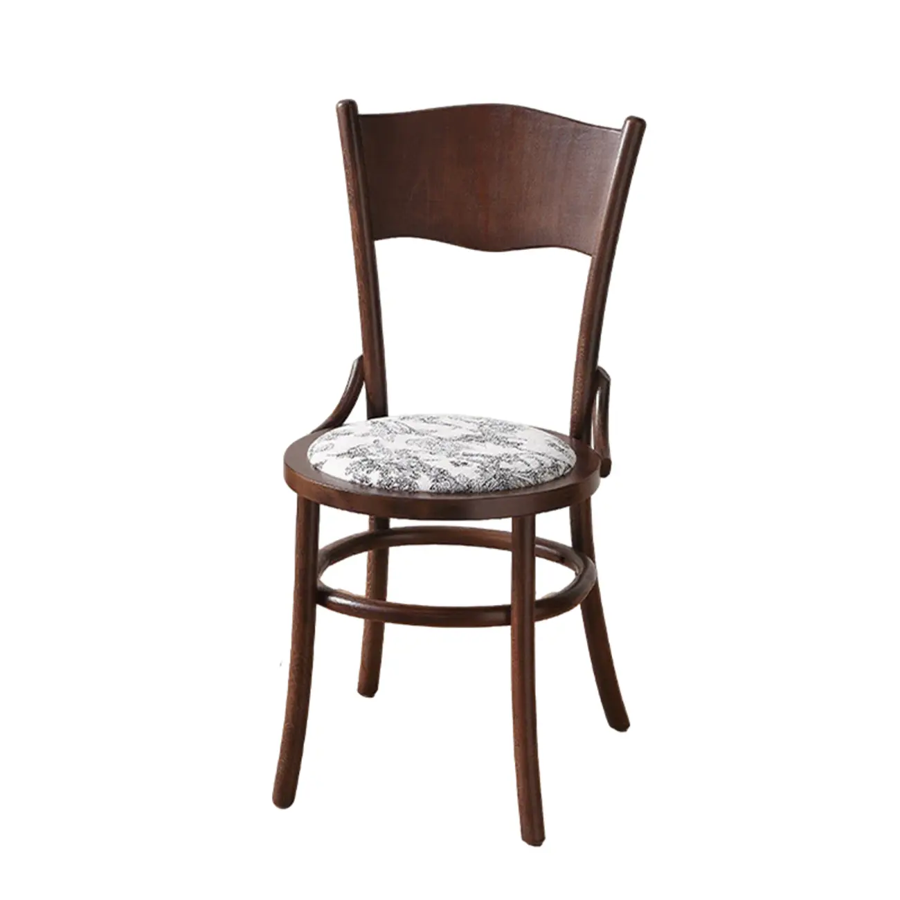 Mid-Century Modern Round Wood Dining Chair Image - 29 | homeyfad