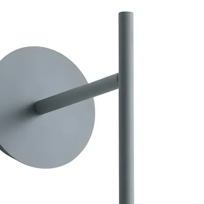 Industrial Frosted Glass Metal Globe Black Wall Sconce