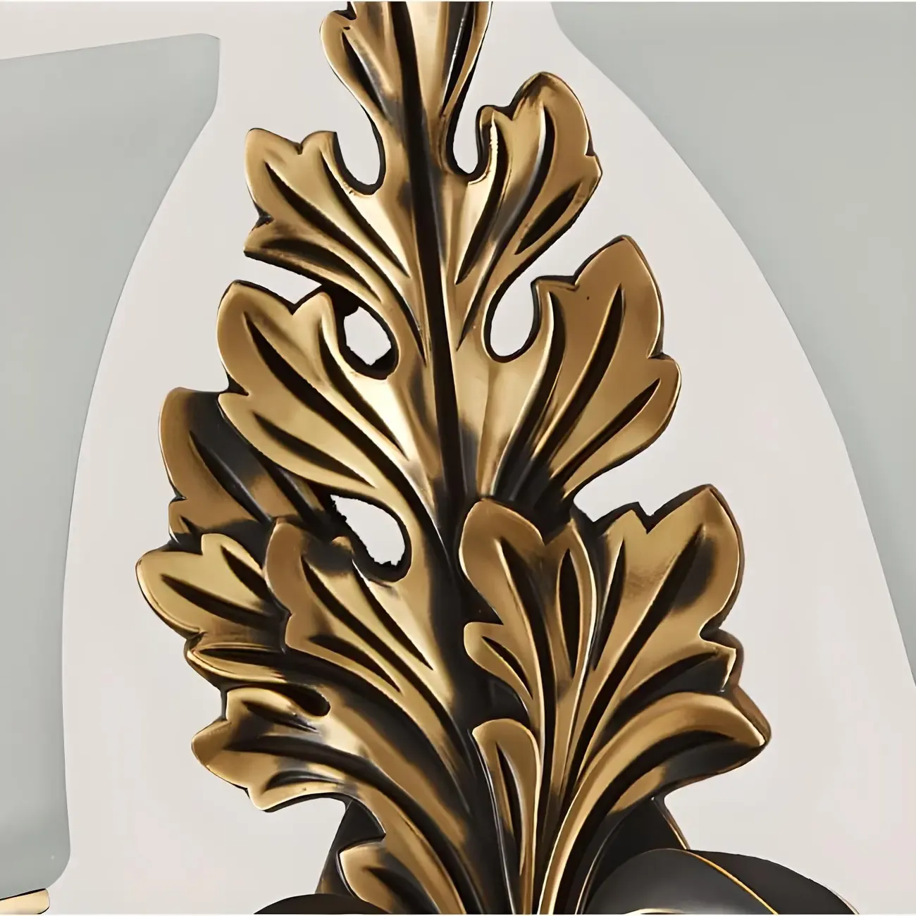 Vintage Metal Frosted White Glass Wall Sconce Image - 7