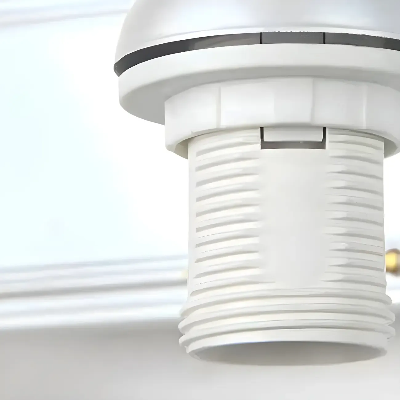 Vintage White Floral Vanity Light with Unique Accents Image - 8