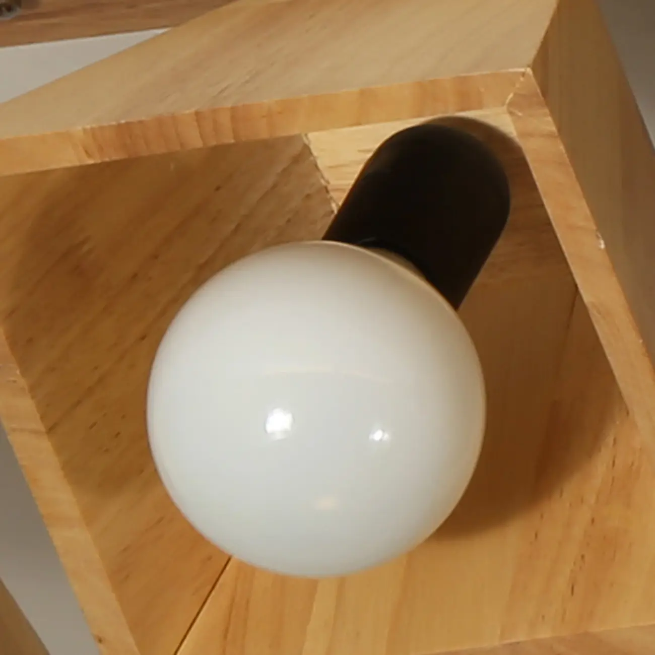 4-Light Wood Fixed Track Lighting Modern LED Adjustable Head | homeyfad