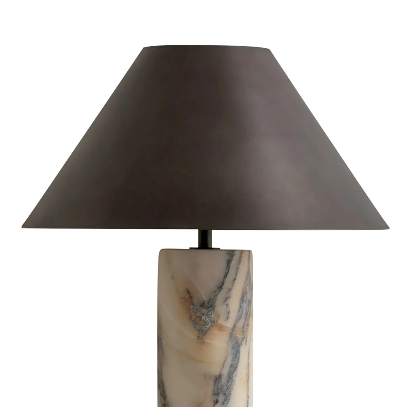 Modern Calacatta Marble LED Table Lamp For Bedroom Image - 4 | homeyfad