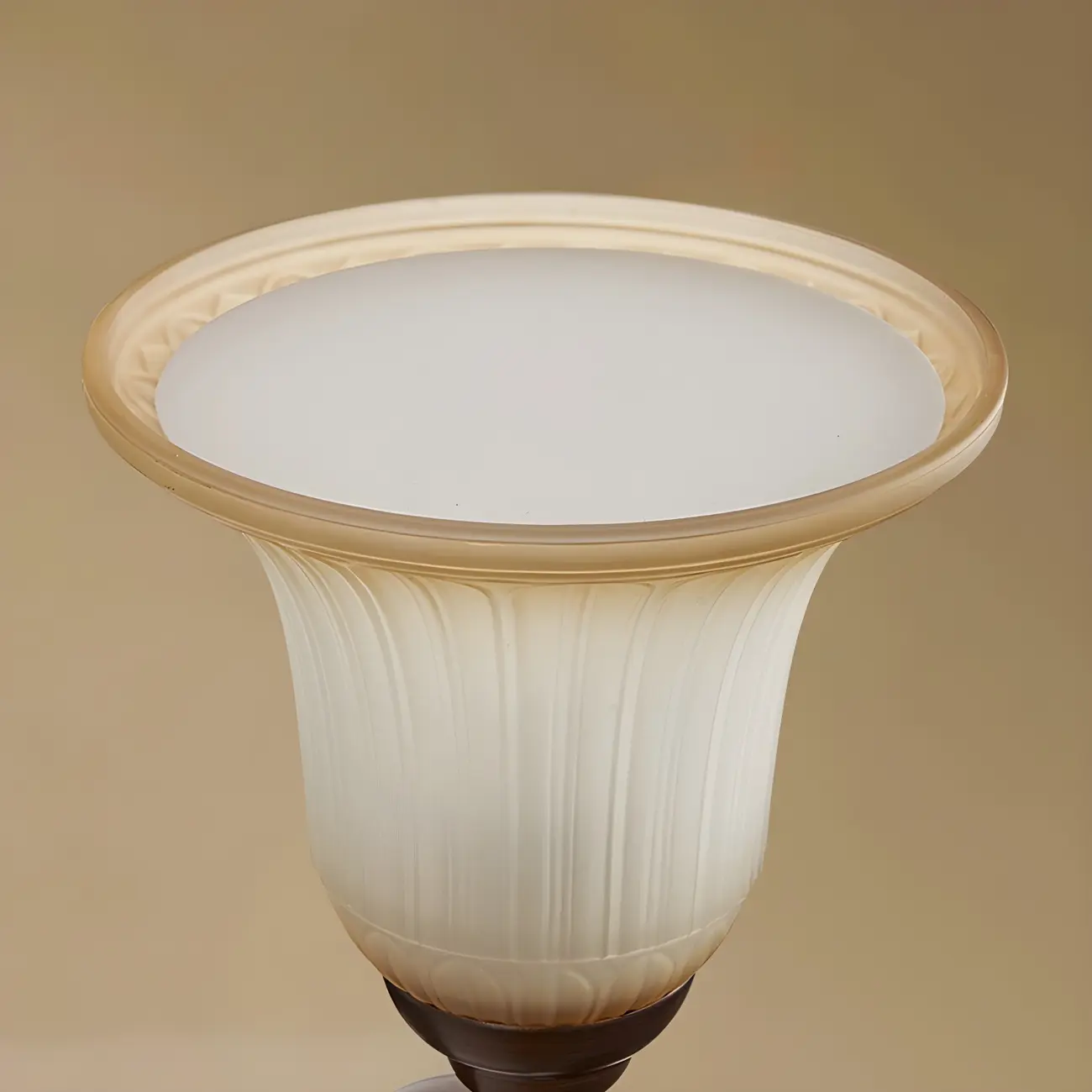 Modern Metal LED Wall Sconce Fixture with Glass Shade | homeyfad