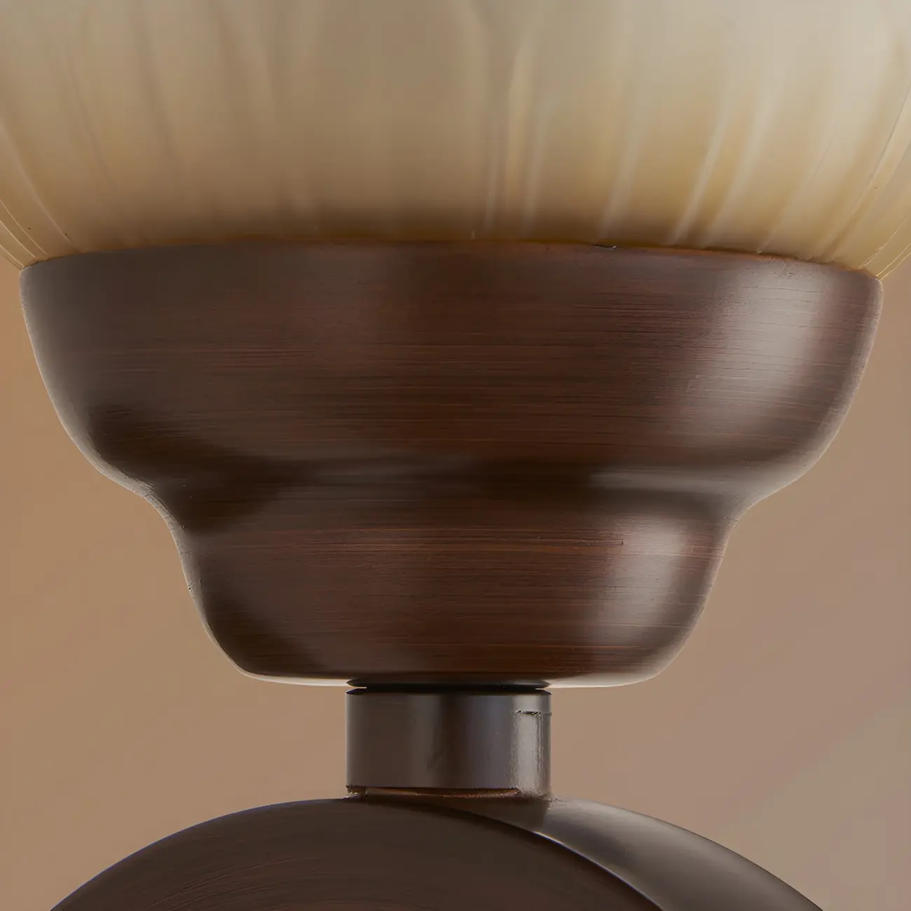 Modern Metal LED Wall Sconce Fixture with Glass Shade | homeyfad