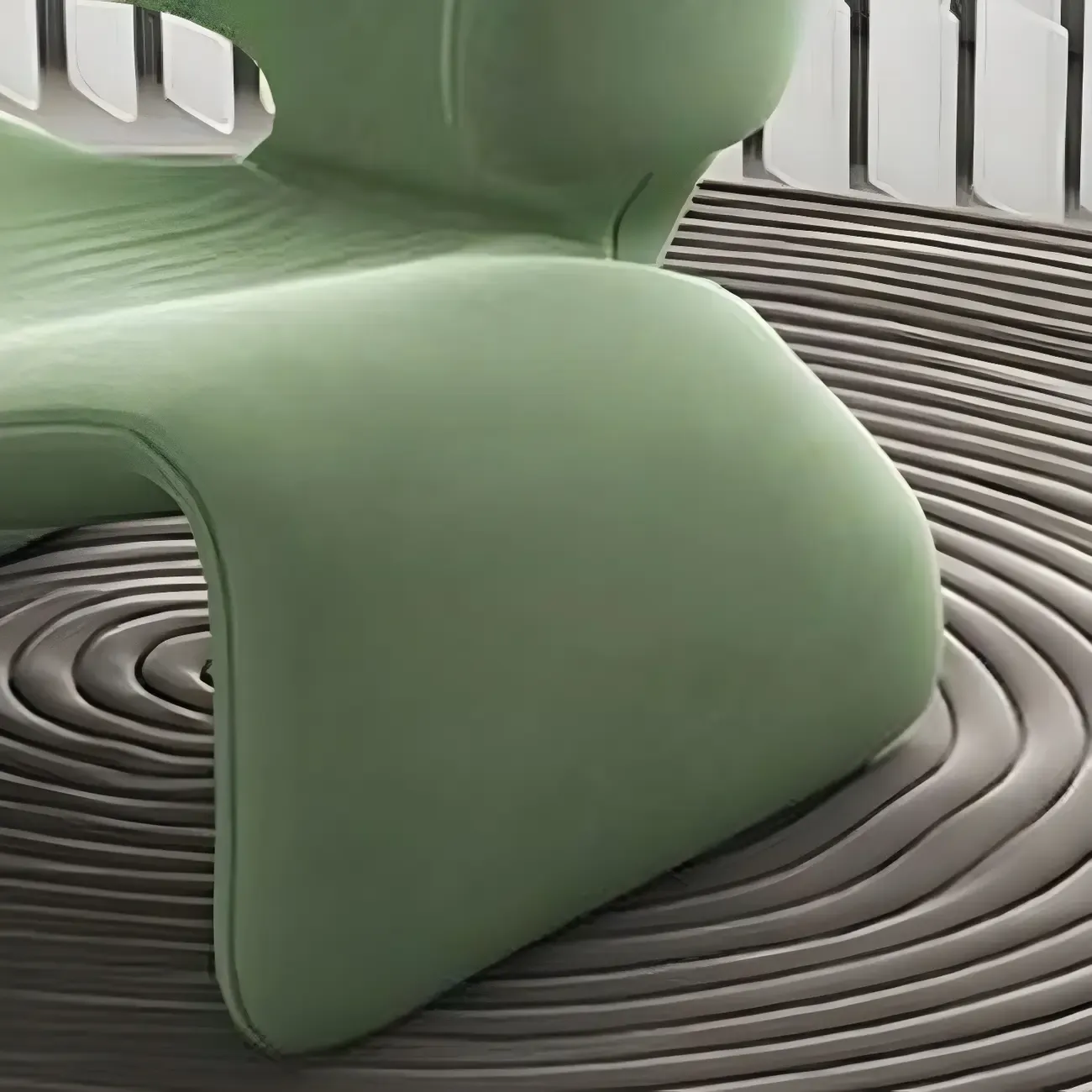 Stylish Velvet Accent Chair with Ergonomic for Living Room Image - 10