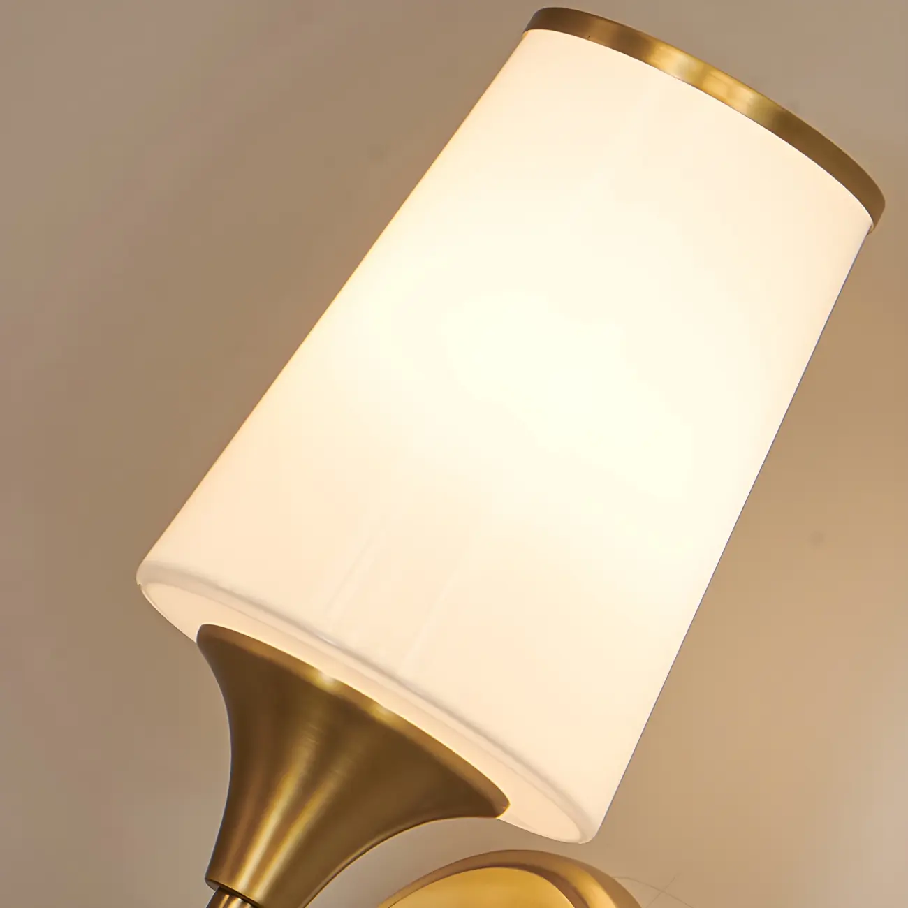 Modern Gold Glass Wall Light for Living Room Decor Image - 12 | homeyfad