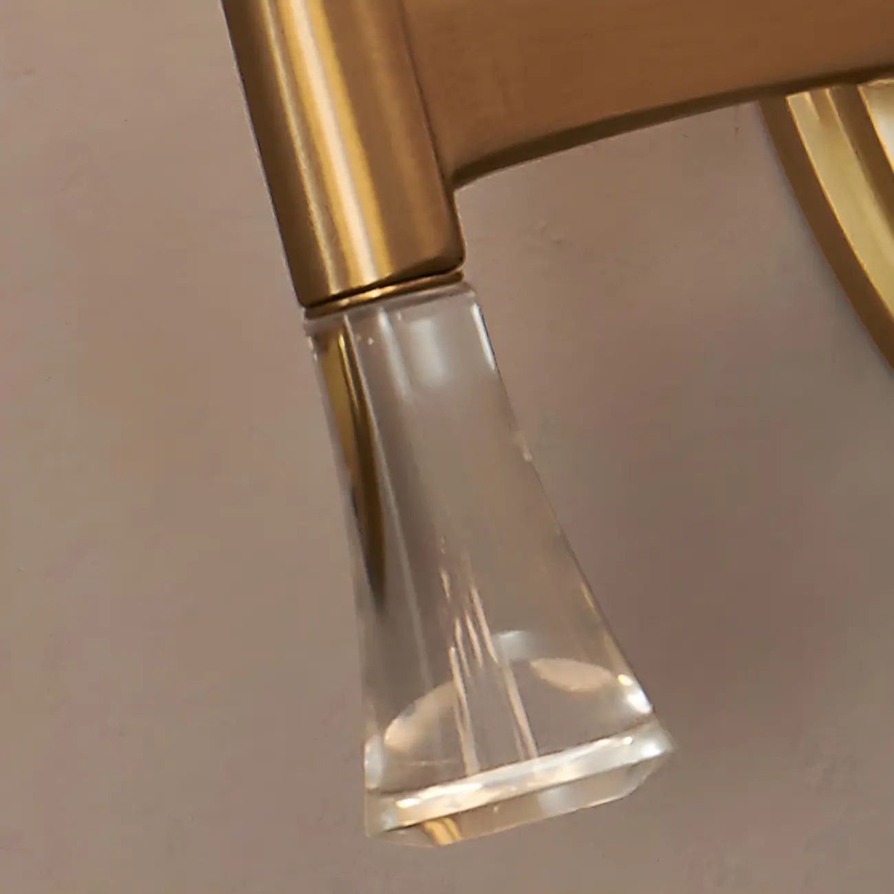 Modern Gold Glass Wall Light for Living Room Decor Image - 13 | homeyfad