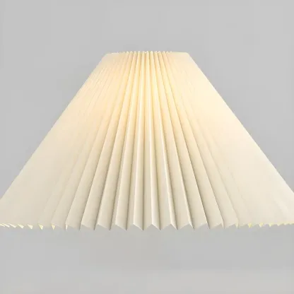 Modern White Floor Lamp with Table for Living Room Image - 9