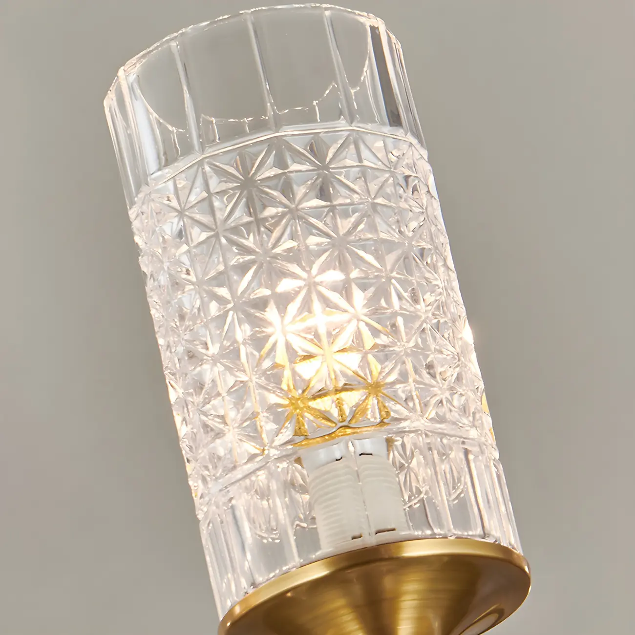 5 to 9 Inch Vintage Wall Sconce with Crystal Shade for Home | homeyfad