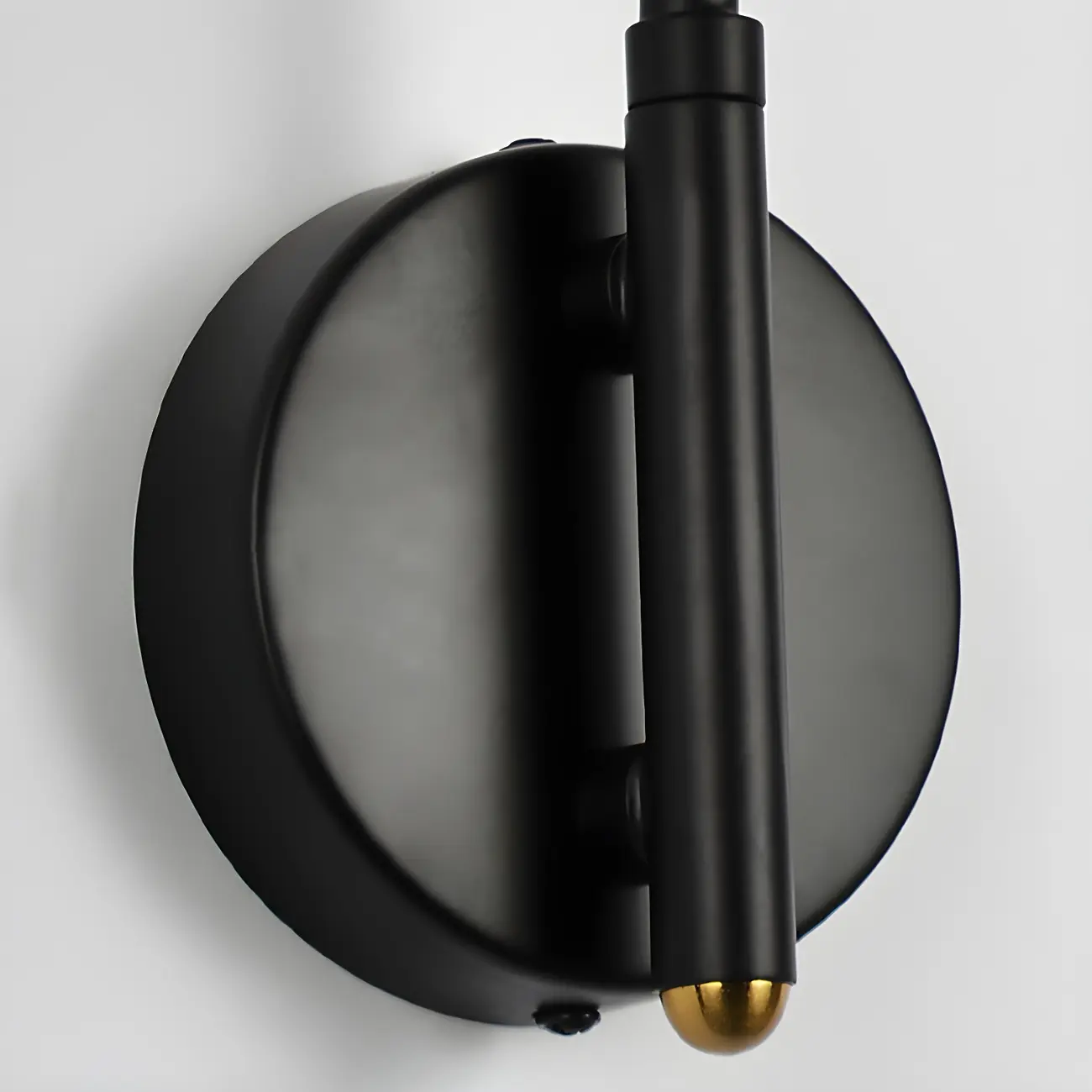  Simple Metal Solid Color Swing Arm Wall Light Image - 7 | homeyfad