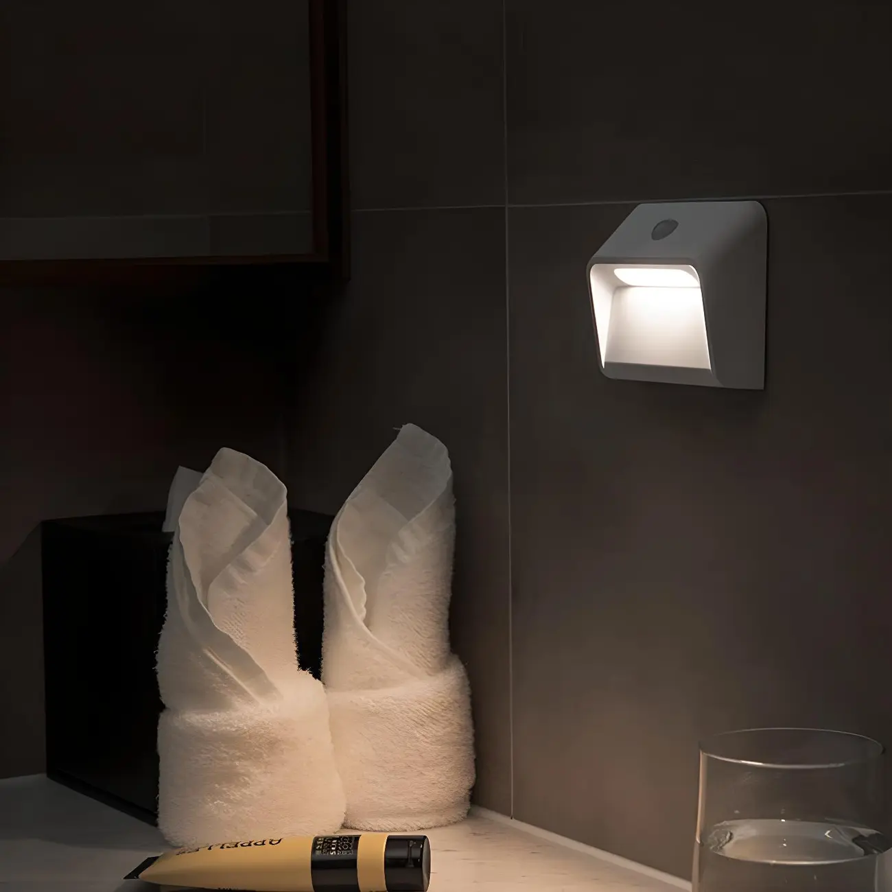 Modern Plastic White Rechargeable Wall Sconce Image - 1 | homeyfad