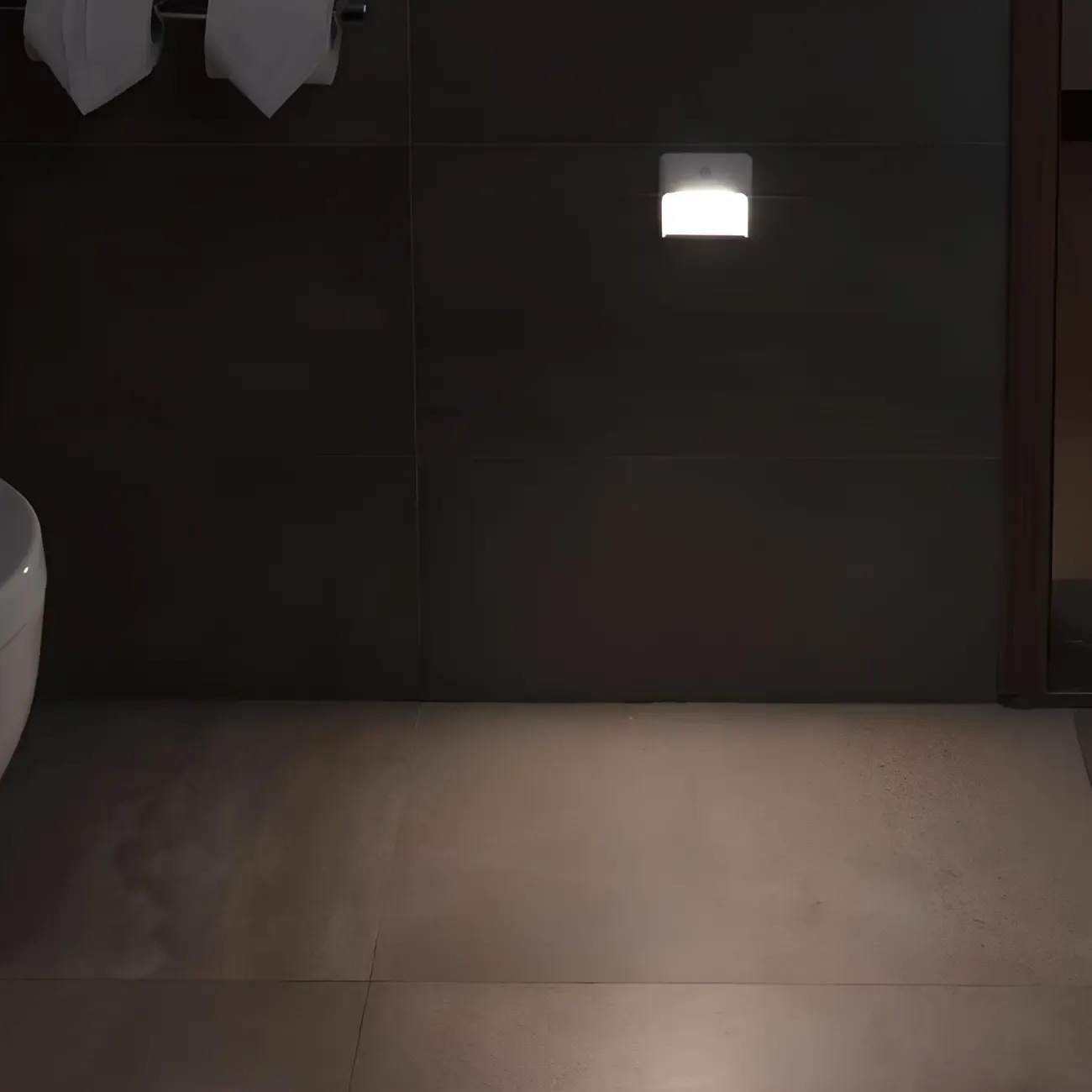 Modern Plastic White Rechargeable Wall Sconce Image - 2