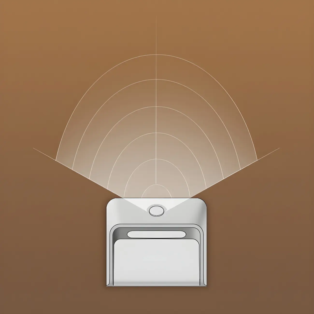 Modern Plastic White Rechargeable Wall Sconce Image - 4 | homeyfad