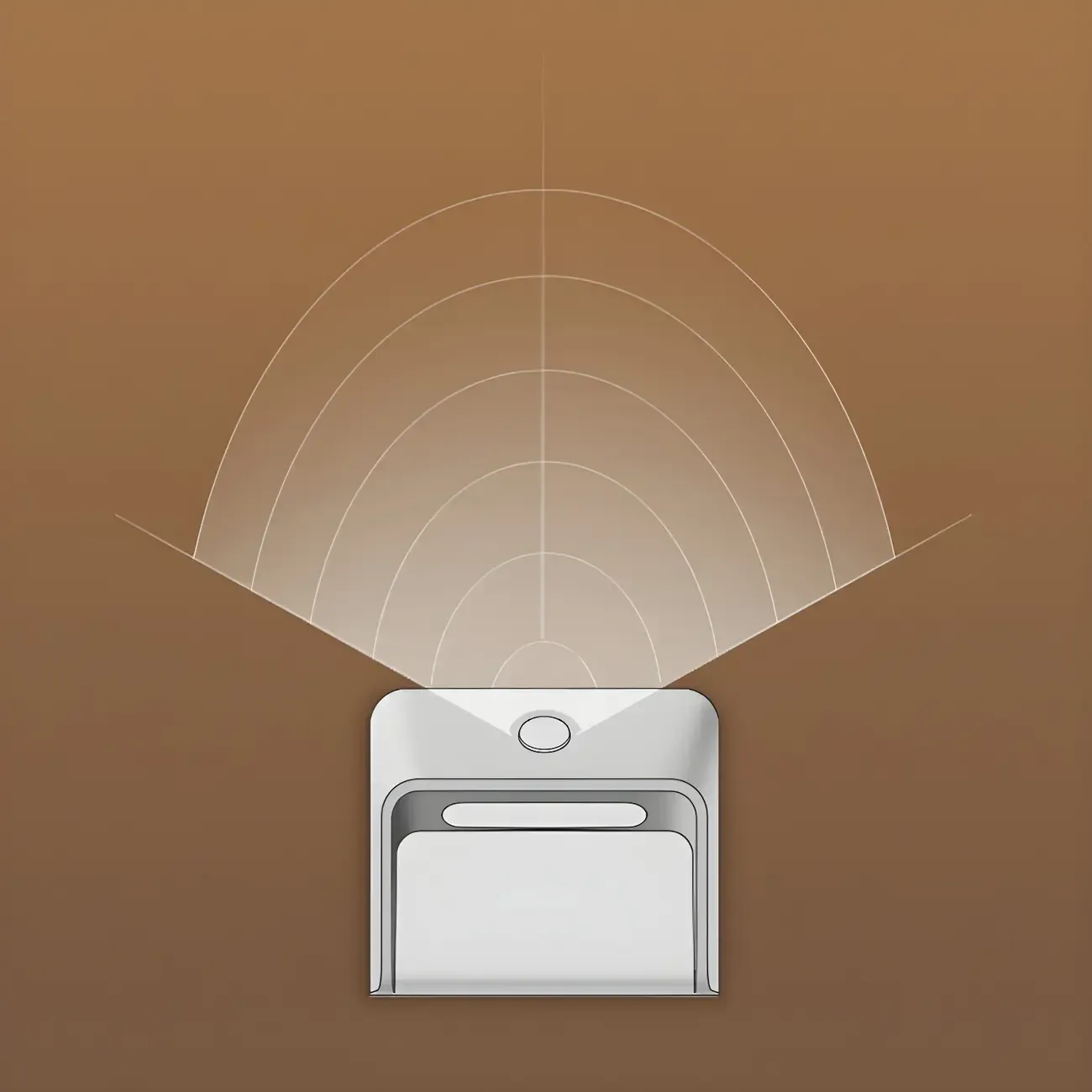 Modern Plastic White Rechargeable Wall Sconce Image - 4