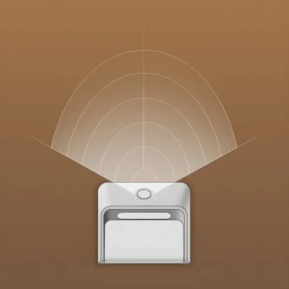 Modern Plastic White Rechargeable Wall Sconce Image - 4