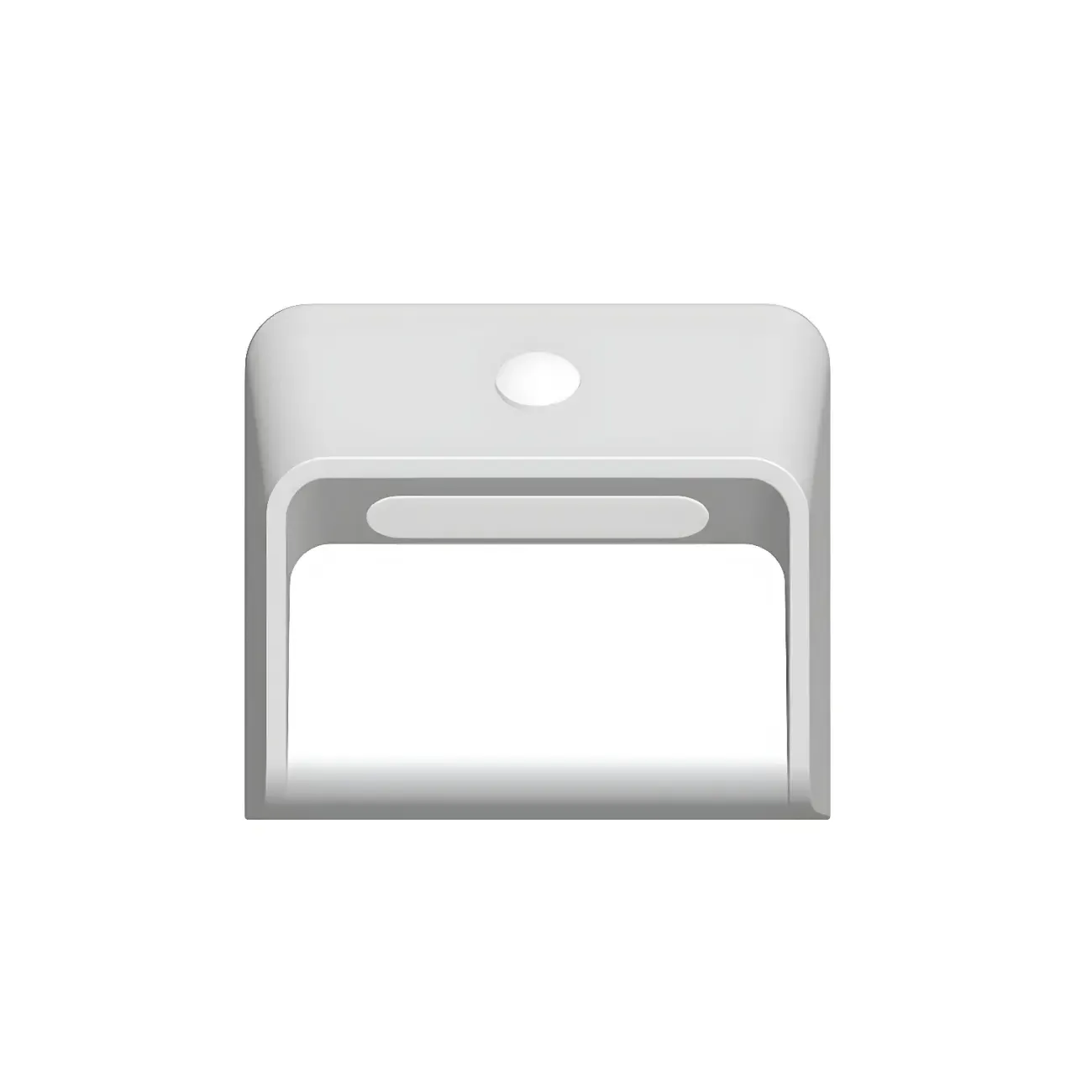 Modern Plastic White Rechargeable Wall Sconce Image - 5