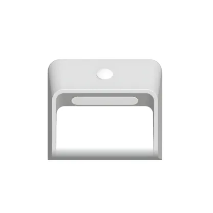 Modern Plastic White Rechargeable Wall Sconce Image - 5