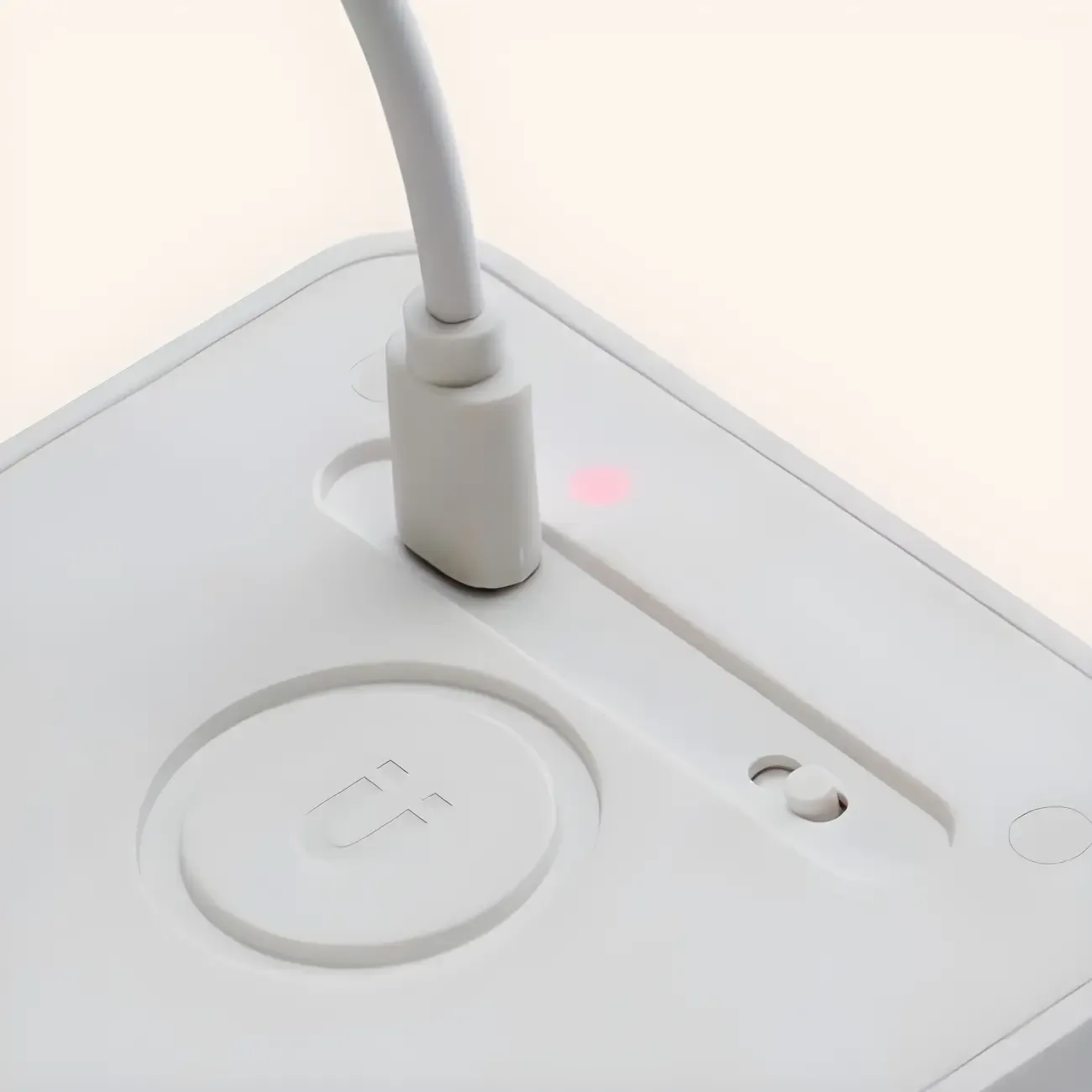 Modern Plastic White Rechargeable Wall Sconce Image - 7