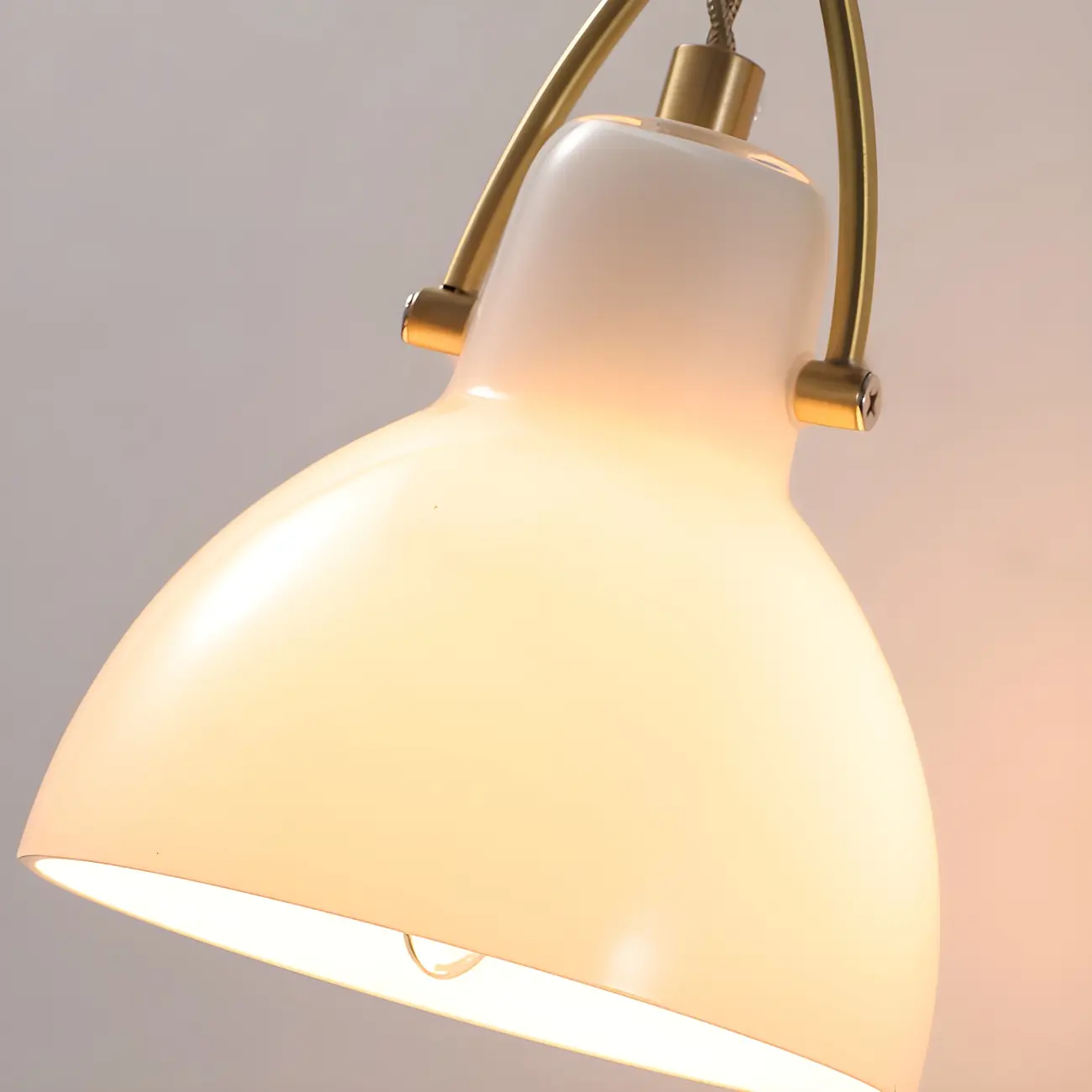 Modern Gold Glass Island Pendant Light for Dining Room Image - 9 | homeyfad