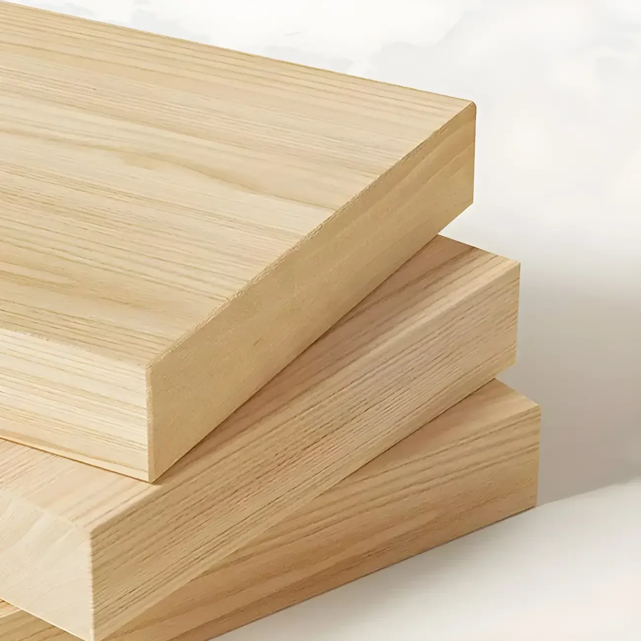 3-Tier Nut-Brown Wood Ladder Open Bookcase with Drawers Image - 13