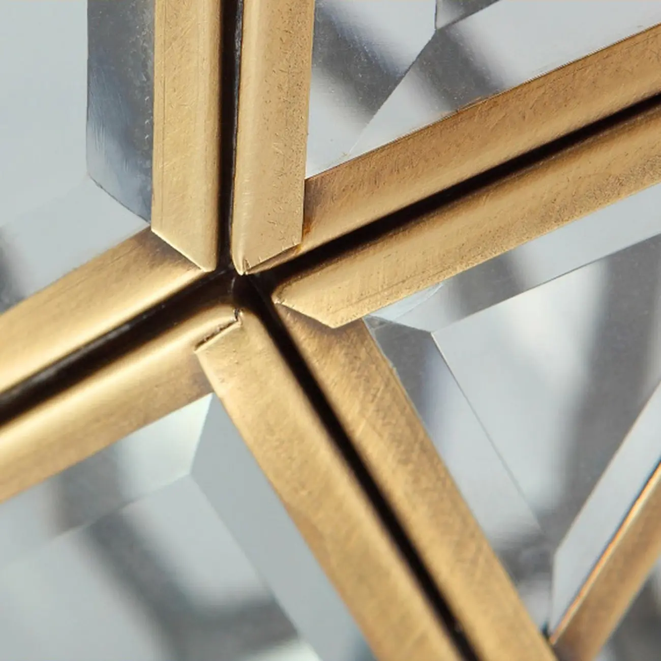 Colonial 8.5" Glass Semi Flush Ceiling Light for Living Room | homeyfad