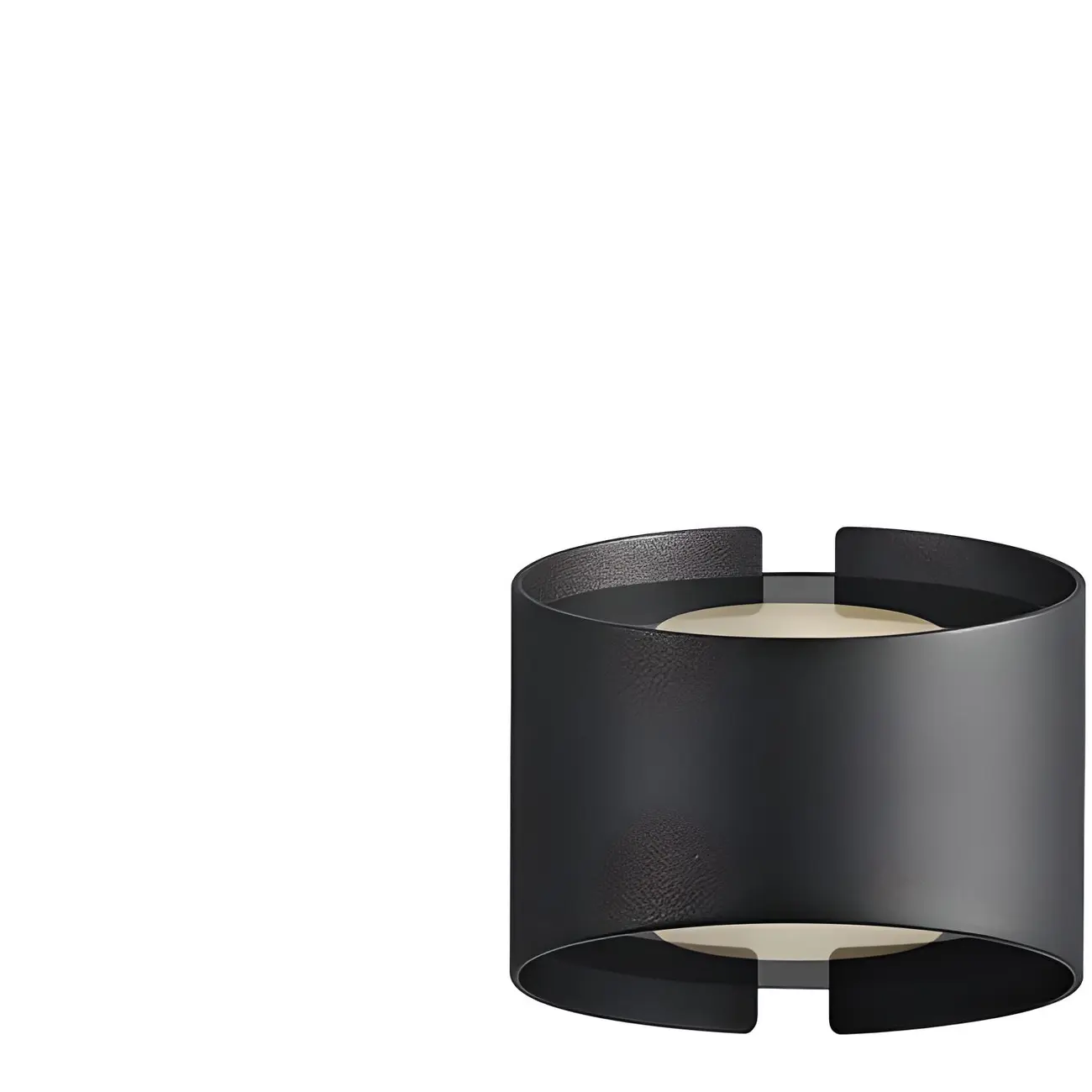 Modern Metal Cylinder Indoor 2-Light Wall Sconce Image - 4 | homeyfad