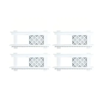 Pine Wooden Wall-Mounted Display Open Wine Bottle & Glass Rack Image - 45