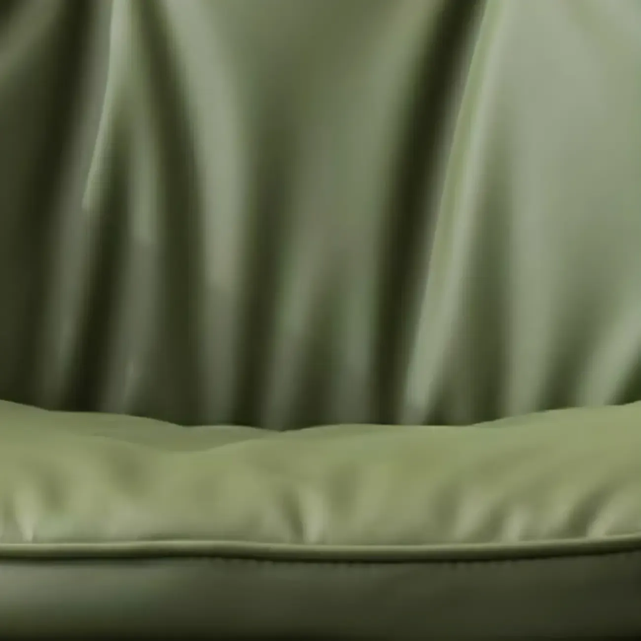 Gold Base Tufted Leather Adjustable Office Chair Image - 19