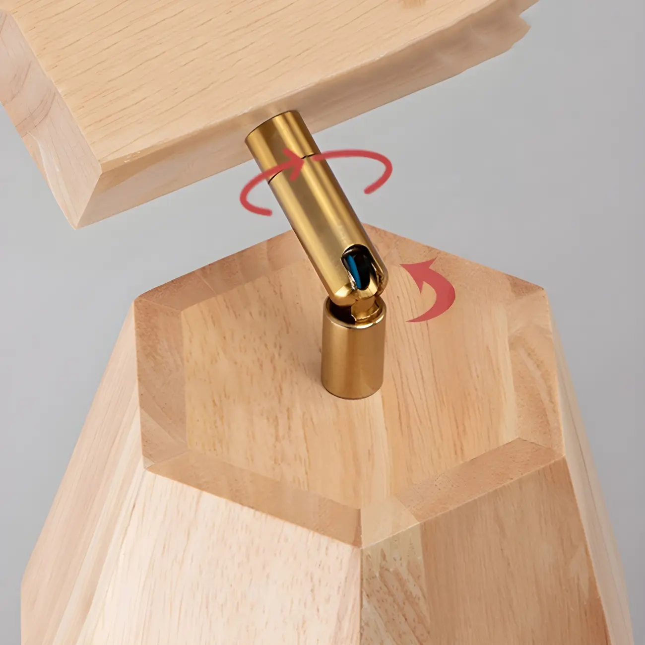 4-Light Natural Wood Modern Fixed Track Lighting Adjustable Head | homeyfad